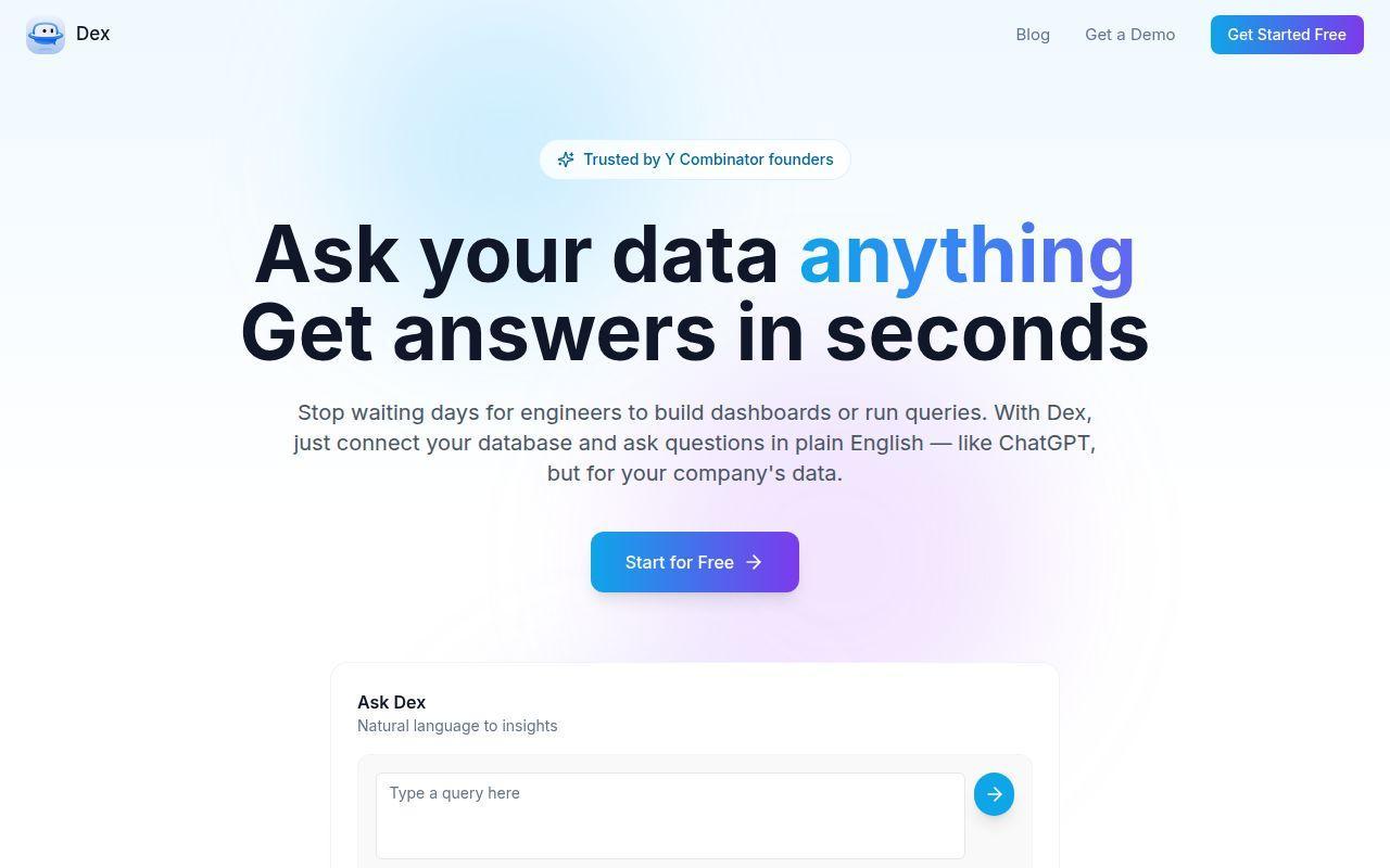 Dex screenshot